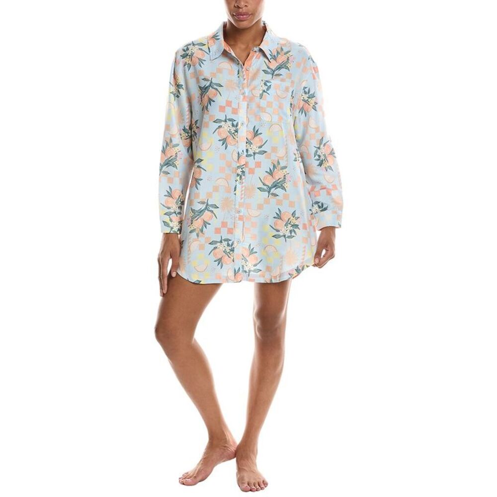 Honeydew Womens Brunch Date Sleepshirt, Blue